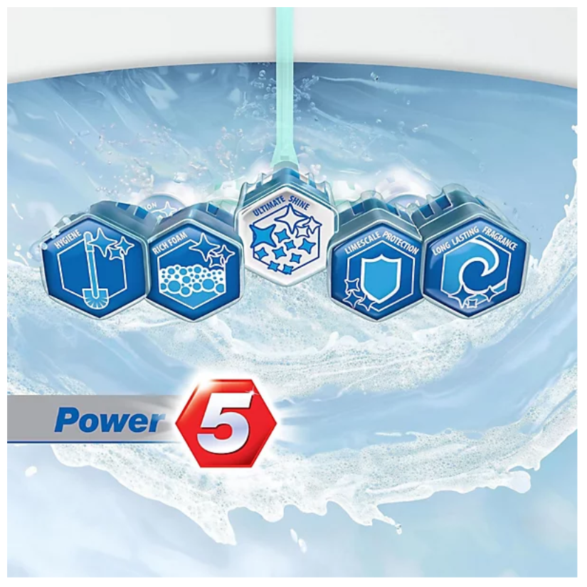Domestos Ocean Rim Block 3 Pack 
